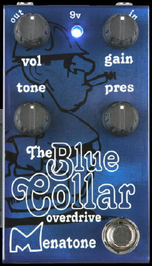 Menatone Blue Collar Overdrive Guitar Pedal