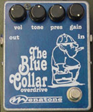 Menatone Blue Collar Overdrive Guitar Pedal