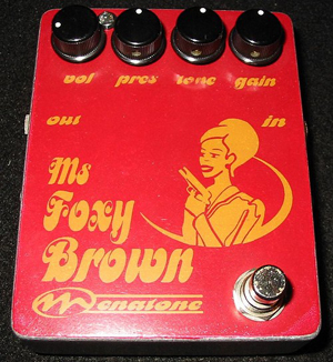 Menatone Ms. Foxy Brown Overdrive Guitar Pedal