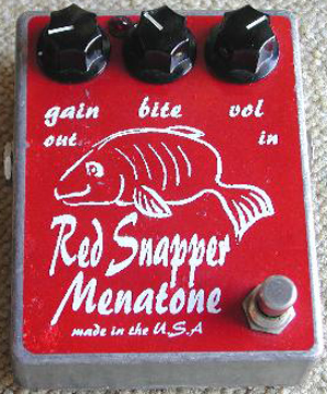 Menatone Red Snapper Overdrive Guitar Pedal
